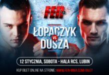 Tymoteusz Łopaczyk vs. Szymon Dusza na gali FEN 23 w Lubinie