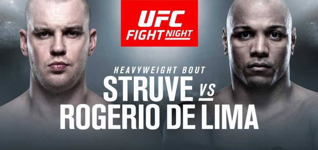 Oficjalnie: Stefan Struve vs Marcos Rogerio de Lima dodane do rozpiski UFC w Pradze