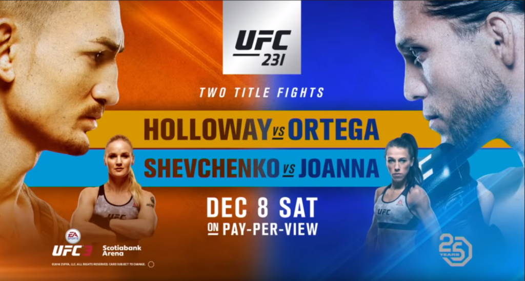 UFC 231 – wyniki gali z udziałem Joanny Jędrzejczyk