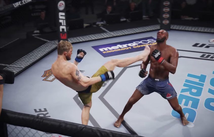 Symulacja walk Jones vs Gustafsson i Cyborg vs Nunes w grze UFC 3 [WIDEO]