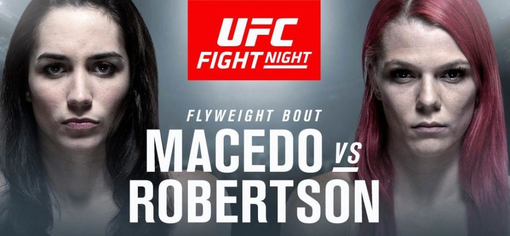 Oficjalnie: Veronica Macedo vs. Gillian Robertson na UFC on ESPN+3 w Pradze