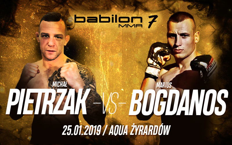 Babilon MMA 7: Pietrzak i Bagdonas uzupełniają zawodową kartę walk
