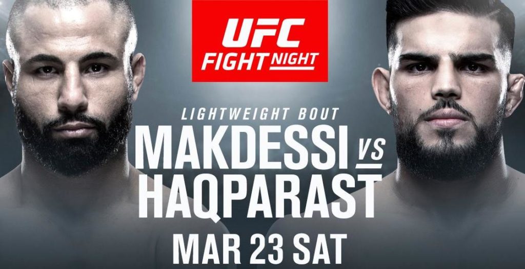 John Makdessi vs. Nasrat Haqparast dodane do karty walki UFC on ESPN+6 w Nashville