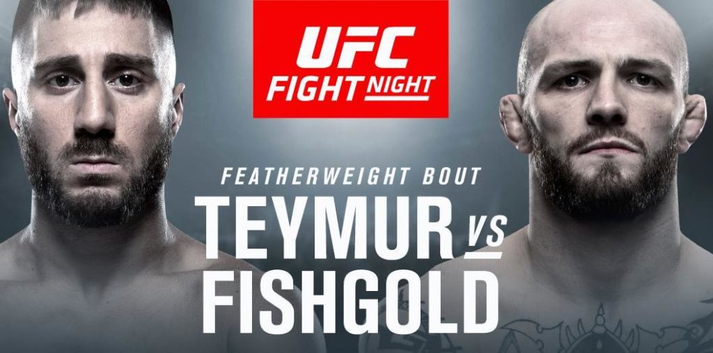 Daniel Teymur vs. Chris Fishgold na UFC on ESPN+3 w Pradze