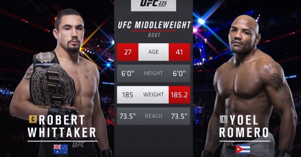 Darmowa walka przed UFC 234: Robert Whittaker vs. Yoel Romero 2 [WIDEO]