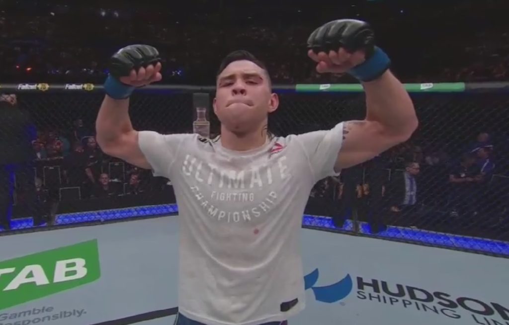 UFC 234: Ricky Simon przebojem wchodzi do TOP 15 kategorii koguciej