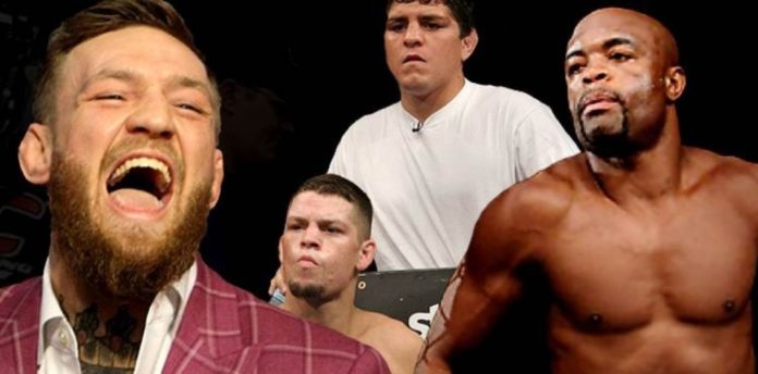 Conor, Silva, bracia Diaz