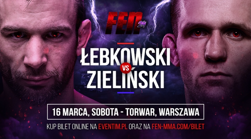OFICJALNIE: Łebkowski vs. Zieliński na FEN 24