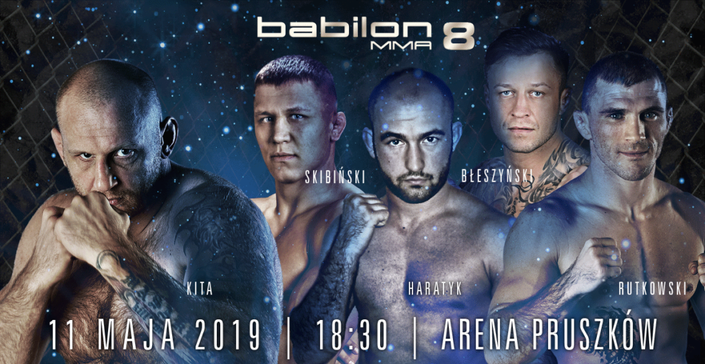 Babilon MMA 8 w maju! Ruszyła sprzedaż biletów.