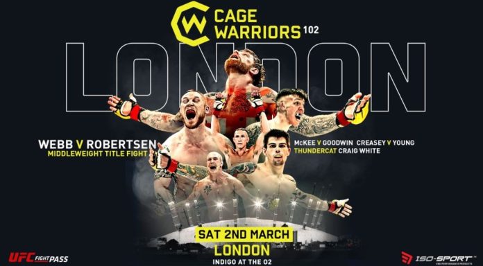 cage warriors 102