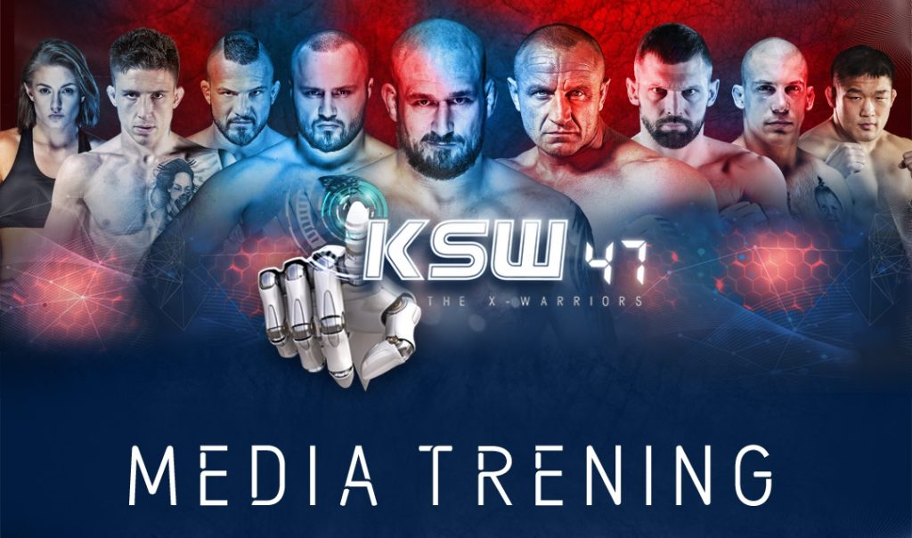 Oficjalny media trening przed KSW 47 w poniedziałek w Warszawie