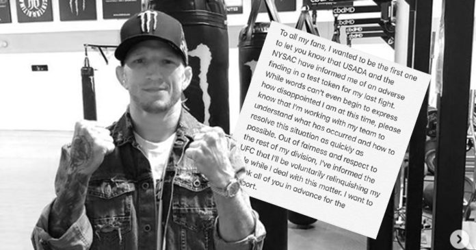 TJ Dillashaw oświadczenie