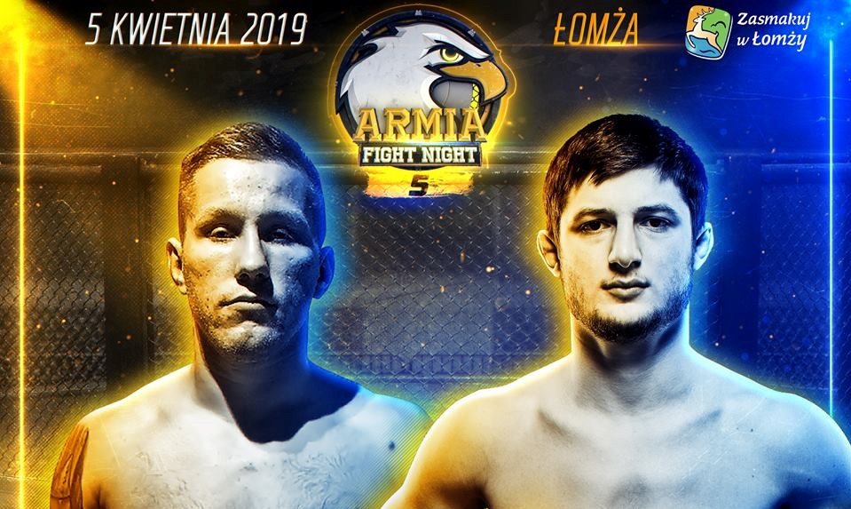 Mansur Azhiev zmierzy się z Piotrem Kamińskim na Armia Fight Night 5 w Łomży
