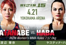 Justyna Haba ponownie zawalczy dla RIZIN