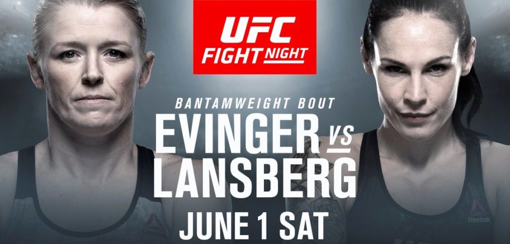 Tonya Evinger vs. Lina Lansberg na UFC on ESPN+10 w Sztokholmie
