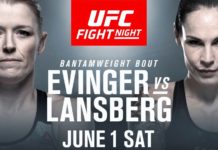 Tonya Evinger vs. Lina Lansberg na UFC on ESPN+10 w Sztokholmie