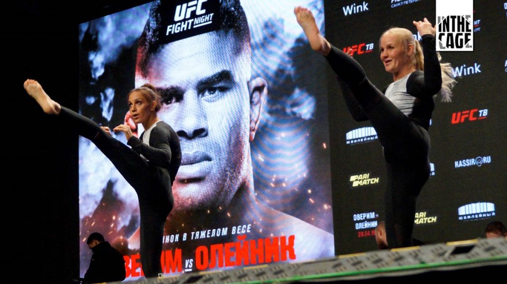 UFC St. Petersburg: siostry Shevchenko kradną show na media treningu [WIDEO]