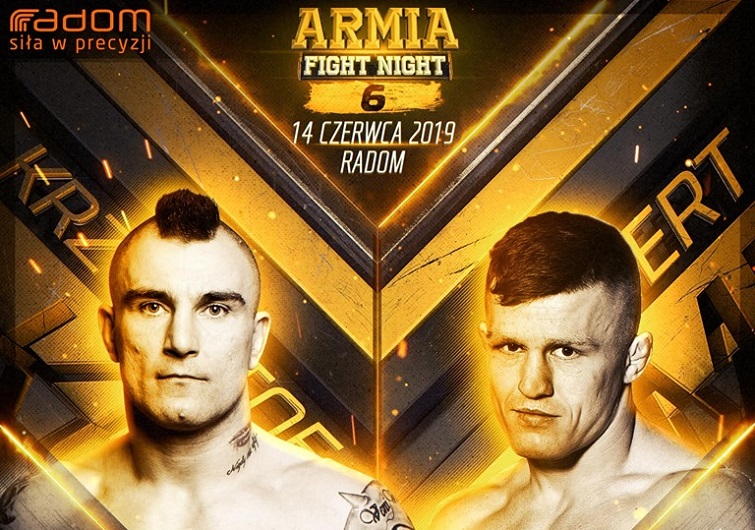 Kułak vs Odzimkowski walką wieczoru gali Armia Fight Night w Radomiu