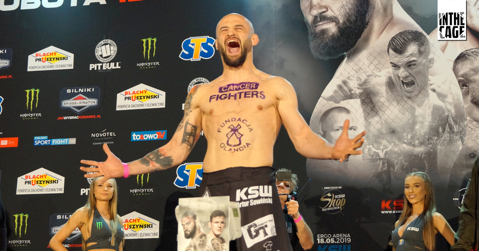 Jestem w szczytowym momencie swojej kariery – Artur Sowiński przed KSW 57