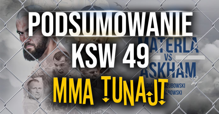 Podsumowanie KSW 49 MMA TuNajt Podsumowanie KSW 49