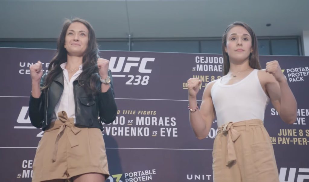 UFC 238: Spotkania zawodników twarzą w twarz [WIDEO]