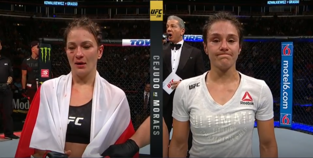 Karolina Kowalkiewicz ponosi trzecią porażkę z rzędu na gali UFC 238