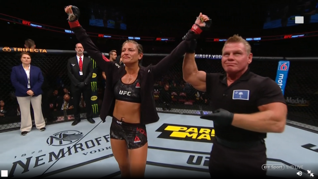 UFC Greenville: Ashley Yoder zdeklasowała Syuri Kondo