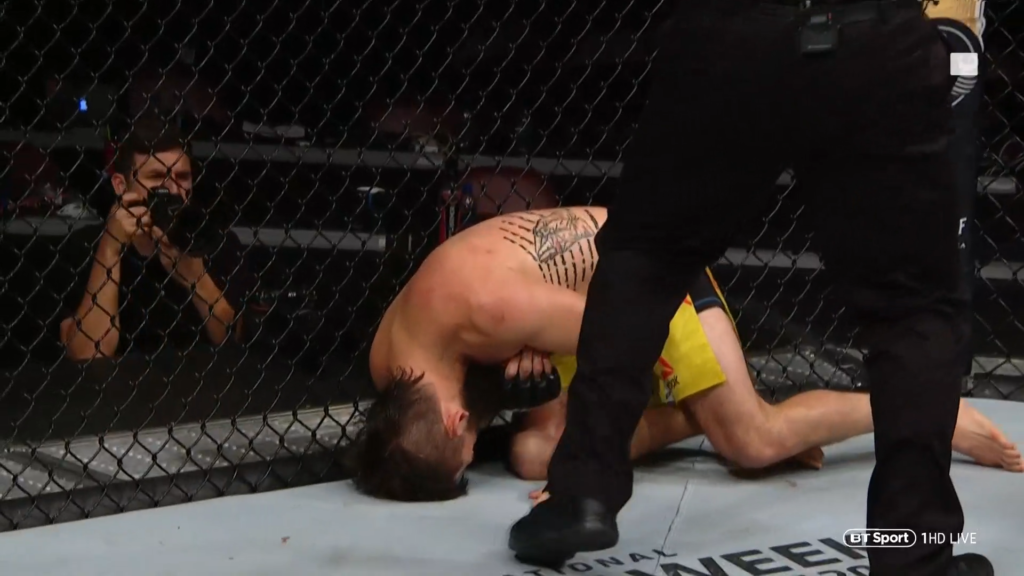 UFC Greenville: Randy Brown znokautował Bryana Barberenę [WIDEO]