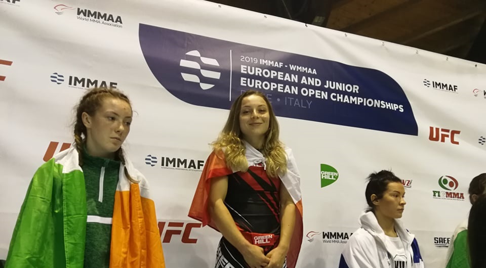 Magdalena Czaban zdobywa złoty medal na Mistrzostwach Europy IMMAF w Rzymie