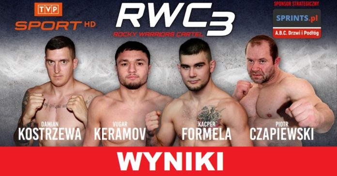 RWC 3 - wyniki
