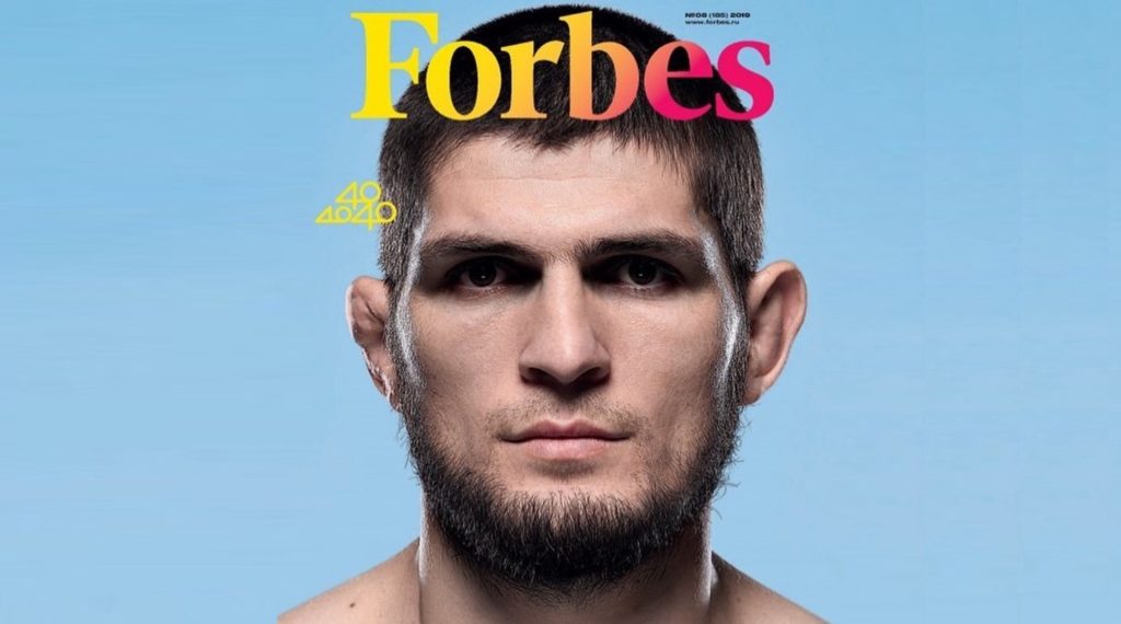 MMA BIZNES: Khabib Nurmagomedov na okładce  rosyjskiego Forbesa