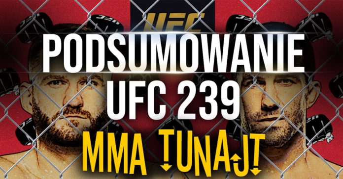 MMA TuNajt #182 UFC 239 www UFC 239 podsumowanie błachowicz rockhold