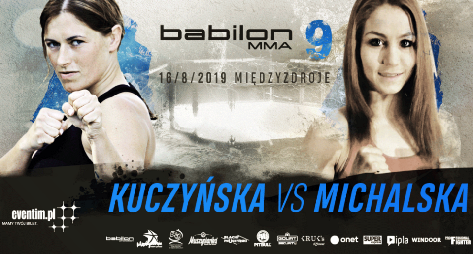 Eliza Kuczyńska vs. Olga Michalska dodane do rozpiski Babilon MMA 9 w Międzyzdrojach