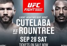 Ion Cutelaba vs Khalil Rountree zmierzą się podczas UFC w Kopenhadze