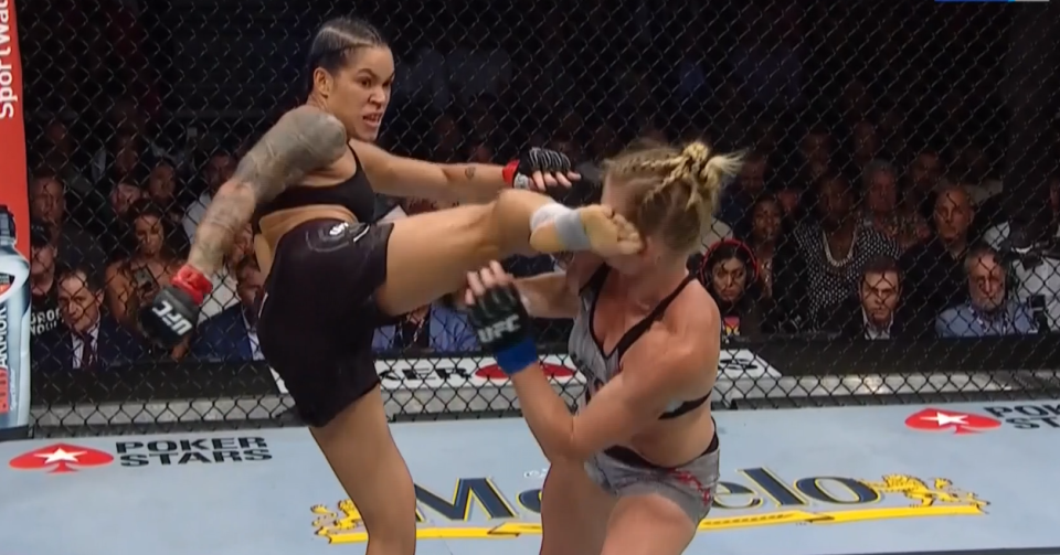 UFC 239: Amanda Nunes nokautuje Holly Holm [WIDEO]