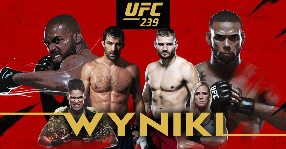 Komplet wyników UFC 239 – Błachowicz ubija Rockholda