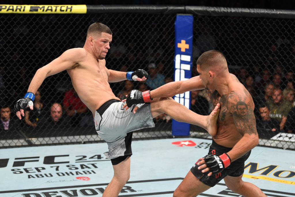 UFC 241: Nate Diaz jednogłośnie lepszy od Anthony’ego Pettisa