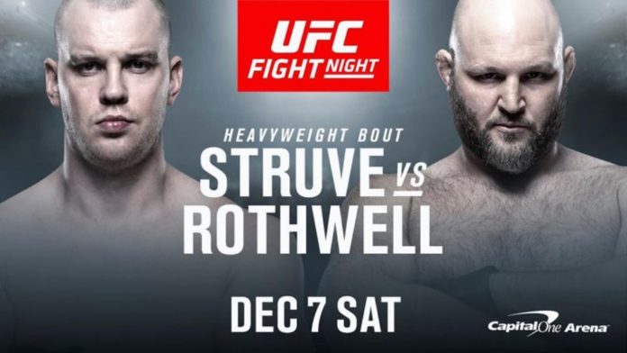 Stefan Struve, Ben Rothwell Stefan Struve Ben Rothwell na UFC on ESPN 6 w Waszyngtonie