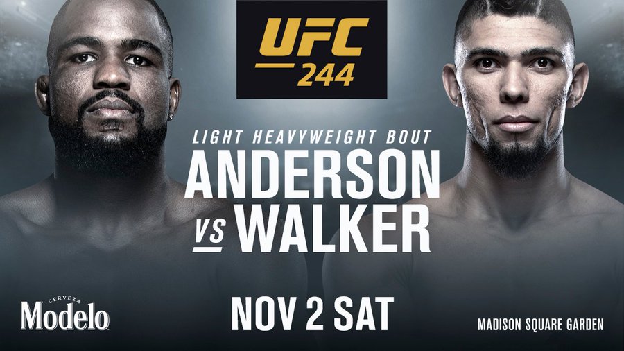 Oficjalnie: Corey Anderson vs. Johnny Walker na UFC 244