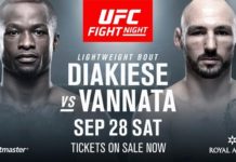OFICJALNIE: Marc Diakiese vs. Lando Vannata na UFC on ESPN+18 w Kopenhadze