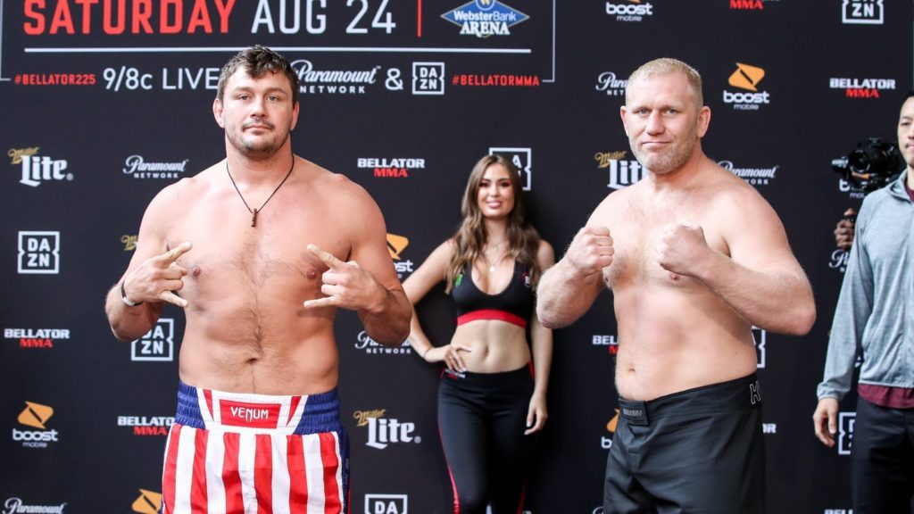 Bellator 225 – wyniki ważenia. Jedna walka usunięta z karty.