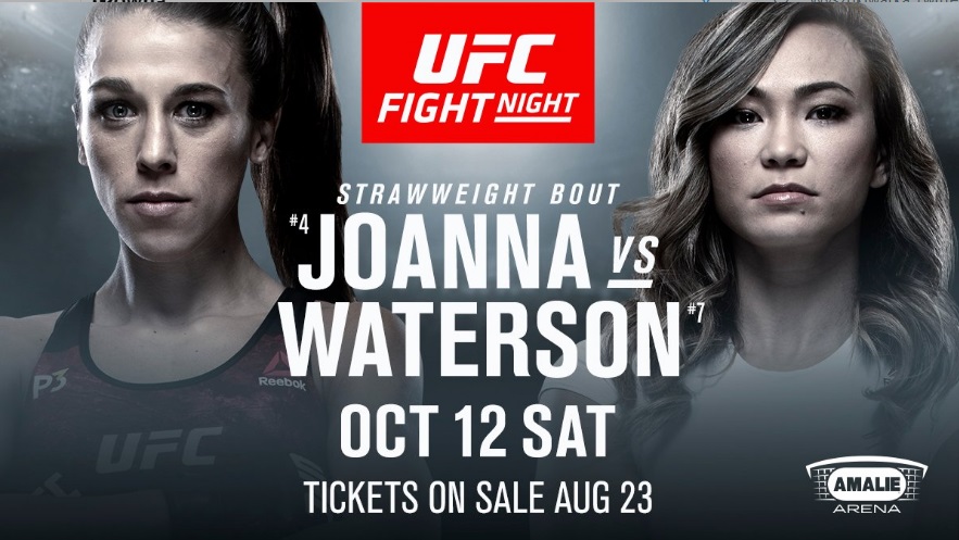 OFICJALNIE: Joanna Jędrzejczyk vs. Michelle Waterson walką wieczoru gali UFC na Florydzie