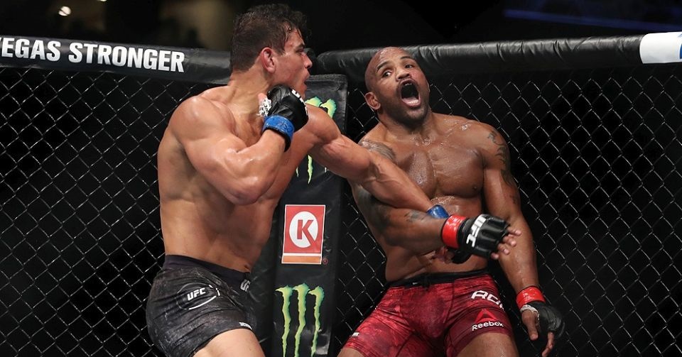 Paulo Costa oskarża Yoela Romero o brudne zagrywki podczas UFC 241