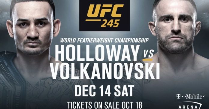 OFICJALNIE: Max Holloway vs. Alexander Volkanovski na UFC ...