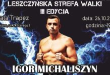 Igor Michaliszyn zawalczy na gali w Lesznie