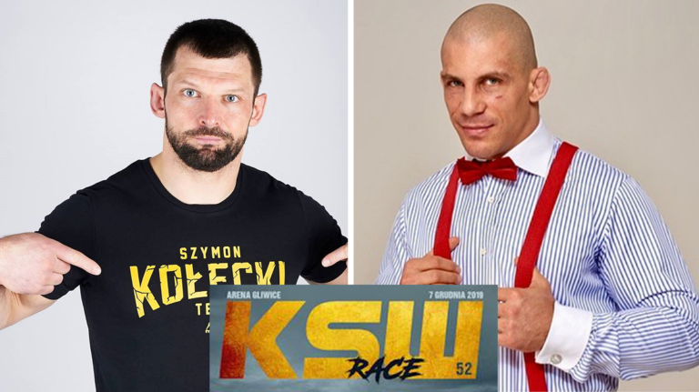 Szymon Kołecki vs. Damian Janikowski na KSW 52 w Gliwicach ...