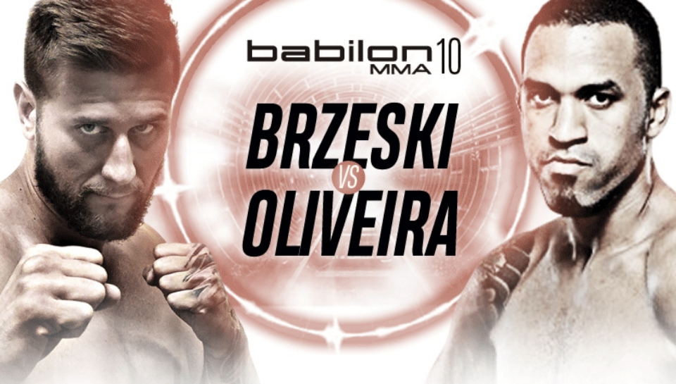 Łukasz Brzeski vs. Ednaldo Oliveira na Babilon MMA 10 w Wieliczce