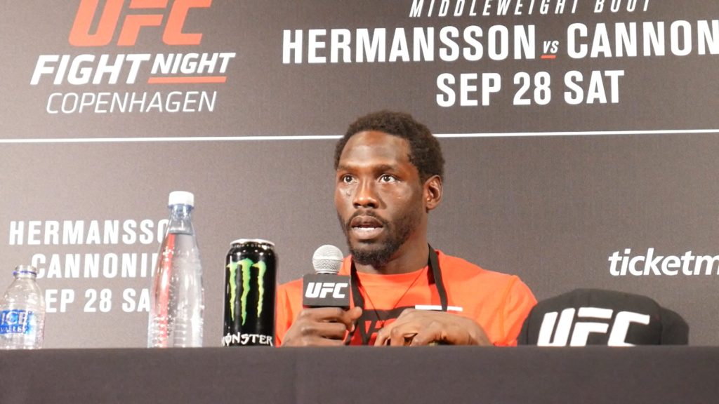 Jared Cannonier na konferencji po gali UFC Kopenhaga [WIDEO]