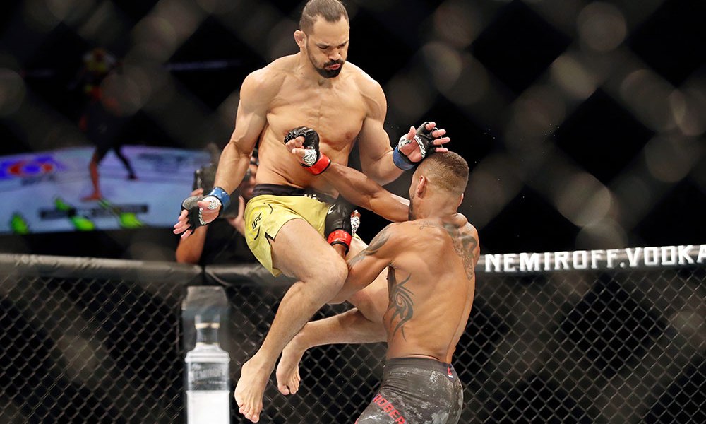 Michel Pereira przyznaje, że  zbił 38.5 funtów na UFC w Vancouver
