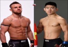 Cody Stamann vs Song Yadong na gali UFC on ESPN 7